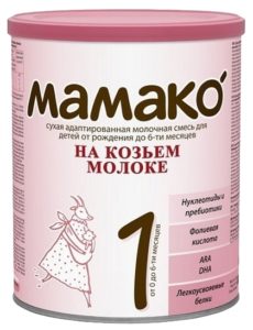 Molochnaya smes Mamako