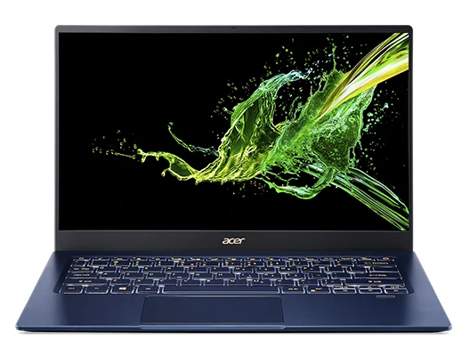 Acer Swift 5 (SF514-54T-740Y) (Intel Core i7 1065G7 1300 MHz/14"/1920x1080/8GB/512GB SSD/DVD нет/Intel Iris Plus Graphics/Wi-Fi/Bluetooth/Windows 10 Home) для работы