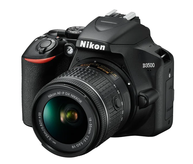 Зеркальный фотоаппарат Nikon D3500 Kit для путешествий