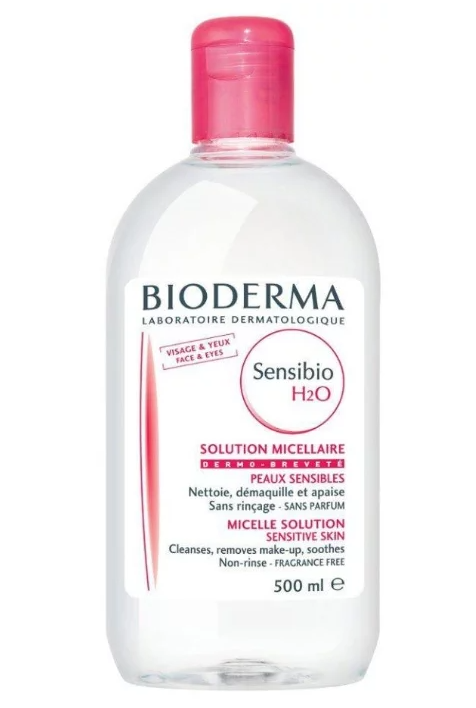 Bioderma мицеллярная вода для снятия макияжа Sensibio H2O Micelle Solution
