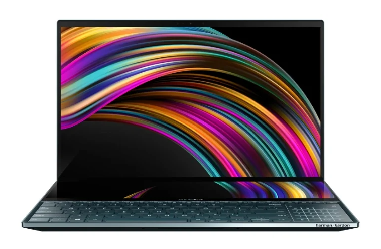 ASUS ZenBook Pro Duo UX581LV-H2025R (Intel Core i9 10980HK 2400MHz/15.6"/3840x2160/32GB/1TB SSD/DVD нет/NVIDIA GeForce RTX 2060 6GB/Wi-Fi/Bluetooth/Windows 10 Pro)
