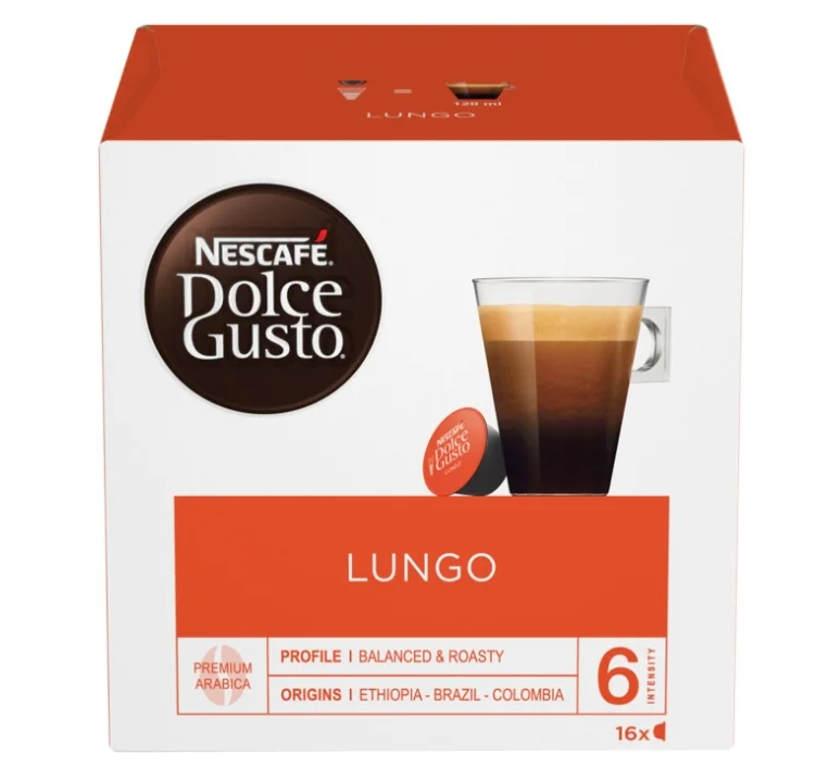 Nescafe Dolce Gusto Lungo (16 капс.)