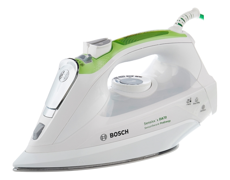 Bosch TDA 702421E белый/зеленый с отпаривателем