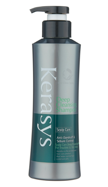 KeraSys шампунь For Scalp Care Deep Cleansing Anti-Dandruff Лечение кожи головы Освежающий, 180 мл