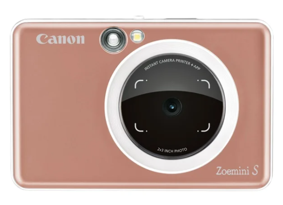 топ Canon Zoemini S, розовое золото